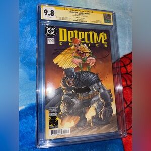 SOLD!! DETECTIVE COMICS #1000 CGC SS 9.8 Signed by FRANK MILLER 1980's Variant